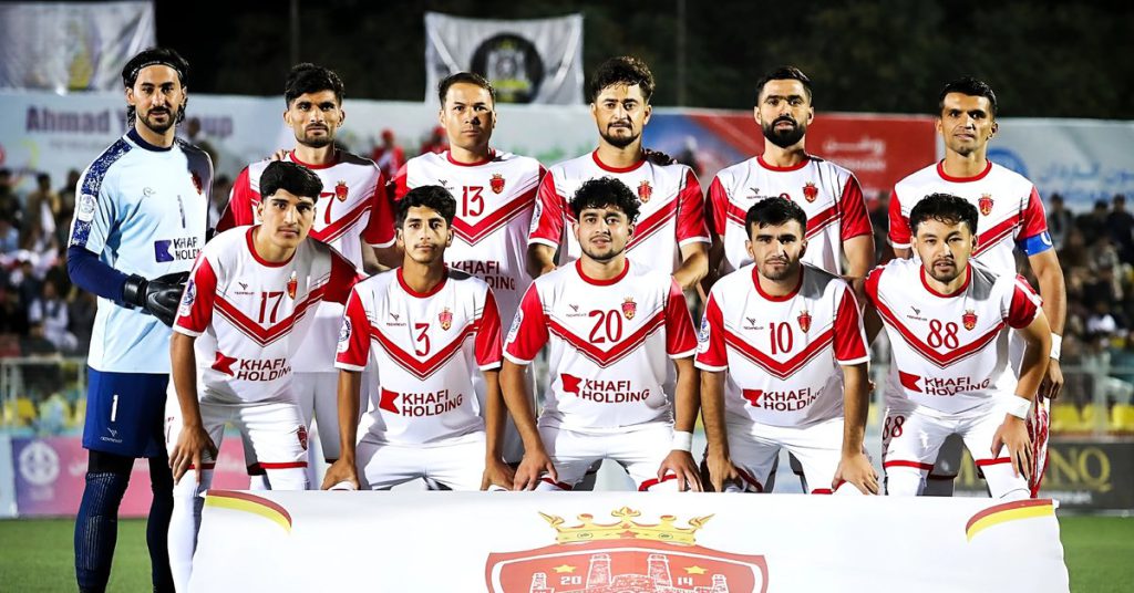 سرخ‌پوشان خوافی در صدر و استقلال کابل در قعر جدول لیگ قهرمانان افغانستان
